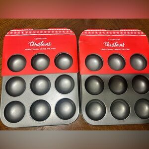 Eddington’s traditional mince pie pans (2) from the UK brand new in packaging.